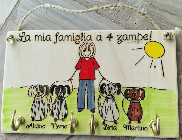 Targhette Fuoriporta Famiglia Personalizzate - 5+ componenti