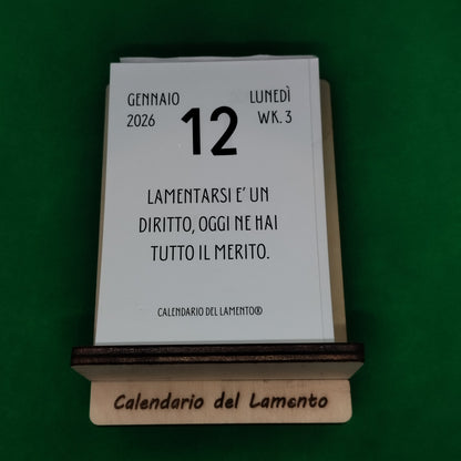 Lamentiamoci insieme
