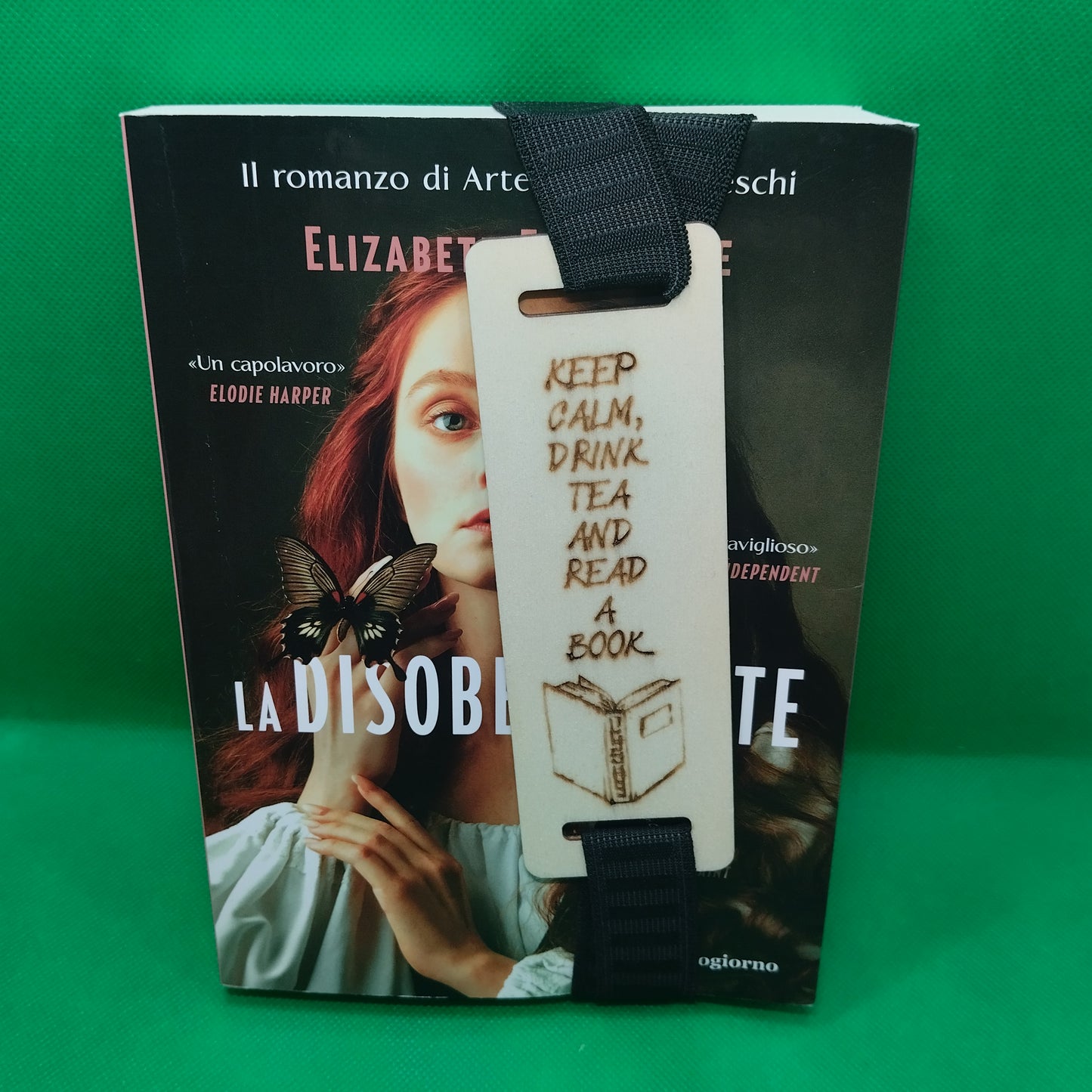 Segnalibro Segna-Lamento. Keep calm and read a book