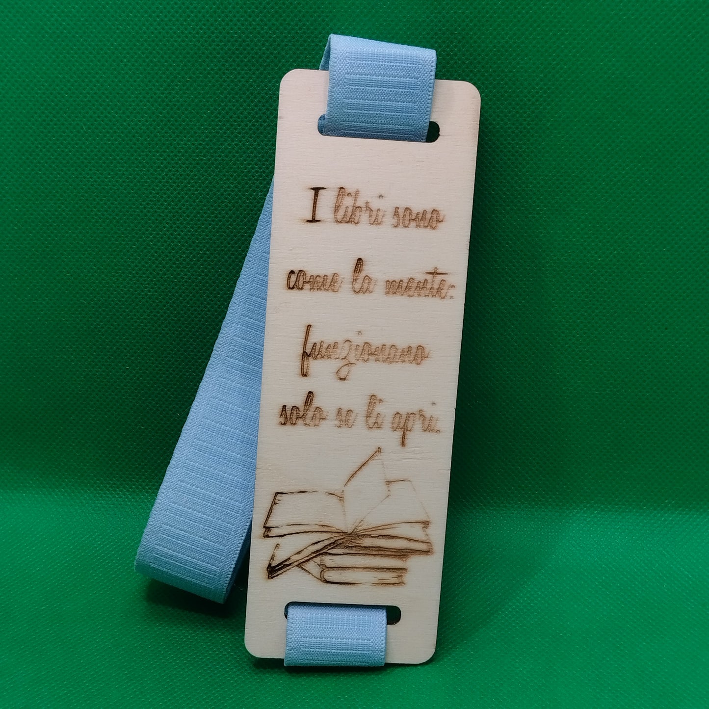 Segnalibro Segna-Lamento.  I libri sono come la mente...