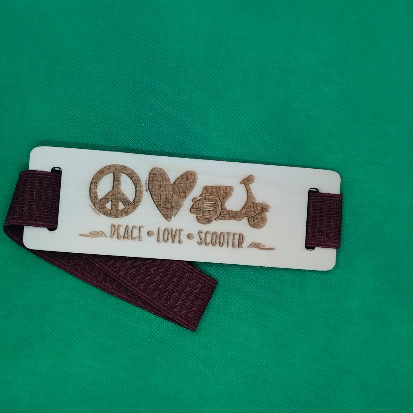 Segnalibro Segna-Lamento. Peace Love & Scooter